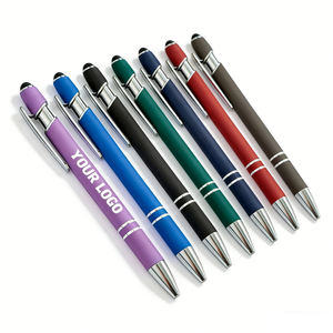 ปากกาสไตลัสโลหะแบบกำหนดเองพร้อมโลโก้ขายส่ง OEM ปากกาลูกลื่นโลหะหรูหรา ปากกาโปรโมชั่นราคาถูก ปากกาของขวัญธุรกิจ ปากกาลูกลื่นแบบสั่งทำส่วนตัว - Product Image 1