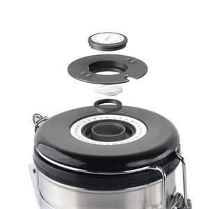 Nhà Bếp Lưu Trữ Cà Phê <span class=keywords><strong>Container</strong></span> <span class=keywords><strong>Hot</strong></span> Phổ Biến Xách Tay Cà Phê Trà Đường Lưu Trữ <span class=keywords><strong>Container</strong></span> Với Scoop Muỗng - Product Image 3