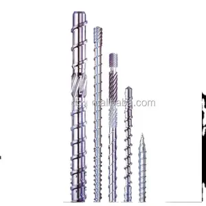 Extruder मशीन भागों एकल पीई बाहर निकालना लाइन के लिए पेंच बैरल