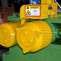 Séparateur de fils de pneus usagés pour ligne de recyclage de pneus, extraction des fils d'acier des bandes et des anneaux coupés