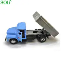 Werbe Geöffnet Tür Kipper Spielzeug Modell Für Großhandel Billig Abschleppwagen Spielzeug