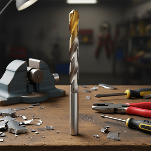ดอกสว่านเจาะเหล็ก HSS หัวเคลือบ TiN และดอกสว่าน HSS Co สำหรับเจาะโลหะ ไม้ พลาสติก - Product Image 3