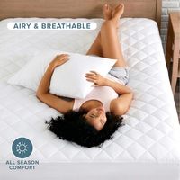 Housse de lit blanche personnalisée imperméable anti-poussière et anti-urine, protège-matelas, vente en gros
