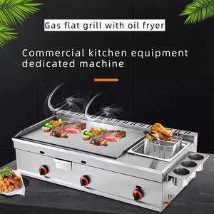 Bandeja para hornear a <span class=keywords><strong>gas</strong></span> sin humo <span class=keywords><strong>de</strong></span> gran capacidad en contacto con brochetas para <span class=keywords><strong>carne</strong></span> a la parrilla, plancha y sartén - Product Image 4
