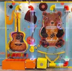 Équipement de jeu interactif personnalisé pour aire de jeux intérieure/extérieure : Mur de balles sensoriel en PVC pour enfants, capacité maximale - Product Image 3