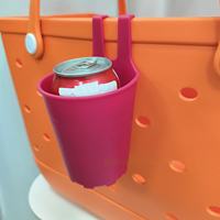 Portavasos de Playa Estilo Boggy de EVA, Portavasos Impermeable de ABS, Accesorios para Viajes de Verano al Aire Libre, Piscina, Vasos de Refresco y Cerveza