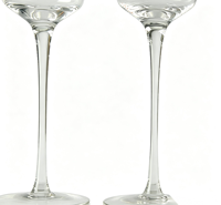 Flûtes à champagne 2026 JH – Verres à pied long personnalisables pour fêtes et mariages