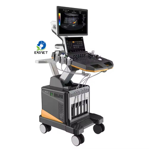 EUR VET 베스트셀러 수의학 장비 트롤리 컬러 도플러 초음파 기계 도플러 초음파 검사 - Product Image 2
