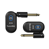 Système audio sans fil OEM A14 émetteur-récepteur pour guitare électrique et basse – Accessoires de transmission de signal