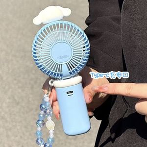 2026 Portable 100 Gear High Speed Type-c Rechargeable Mini Handheld Fan Foldable Led Display Cooling Fan Brushless Motor - Product Image 4