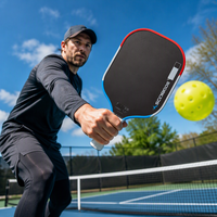 Raket Pickleball Seri Rally Rocket Edisi Terbatas Musim Panas 2026, Ringan, Terbuat dari Serat Karbon T700 Mentah yang Dibentuk dengan Teknologi Thermoforming, untuk Olahraga Luar Ruangan di Taman