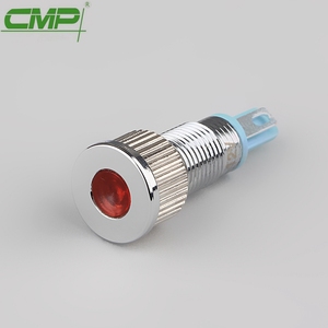 Cmp không thấm nước IP67 Thiết bị dẫn đèn 8mm kim loại chỉ số ánh sáng (3V 6V 12V 24V 110V 220V) - Product Image 2