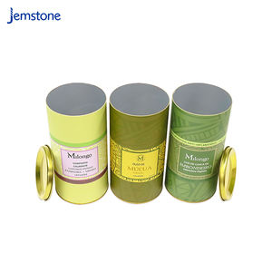 Emballage personnalisé en tube de papier kraft écologique en carton de thé vert pour les grains de café, les aliments, le thé en vrac de qualité alimentaire - Product Image 6