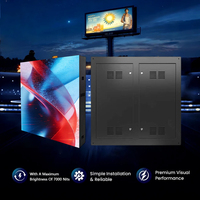 Pantalla LED para Exteriores de Última Generación, IP65, Fabricante Líder, Pantallas de Video LED Resistentes para Exteriores, Directo de Fábrica