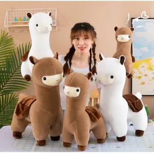 Nueva llegada al por mayor bebé niños regalos juguete Llama <span class=keywords><strong>peluches</strong></span> personalizados Alpaca animales de peluche juguetes de peluche - Product Image 2