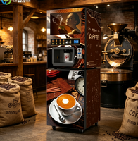Distributeur automatique de café intelligent, distributeur automatique de café en grains