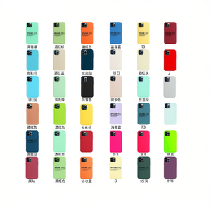 Custodia Antiurto in Silicone Liquido Asimilador Original YT Pure Color per 7G 8G con Foro per Fotocamera - Product Image 1