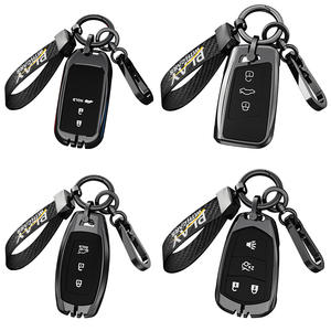 <span class=keywords><strong>Housse</strong></span> de clé en métal avec logo personnalisé <span class=keywords><strong>pour</strong></span> Peugeot 208 308 408 508 2008 3008 4008 5008 Citroën C1 C2 C3-XR C4 C6 Picasso DS <span class=keywords><strong>DS4</strong></span> - Product Image 2