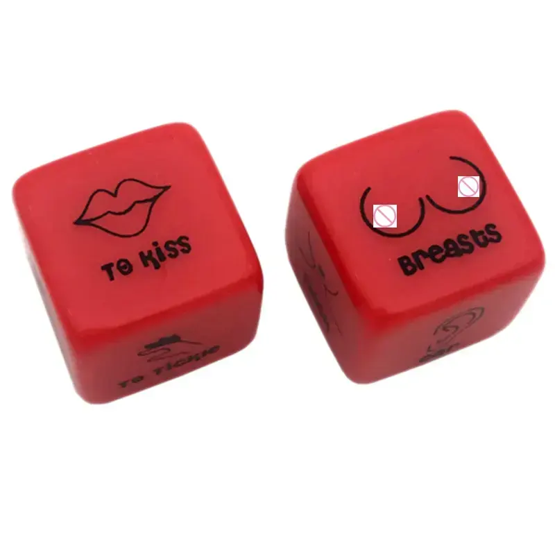 Game erotis dadu merah pasangan dua potong, permainan erotis dadu seks game pesta untuk pasangan
