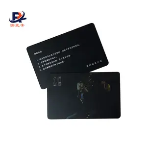 Cartão de plástico pré-paga para membros, impressão de cor completa hotel restaurantes cartão pvc