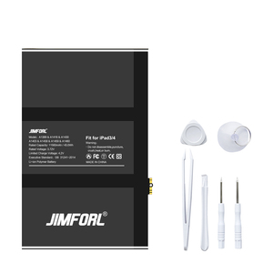 Jimforl yepyeni iPad 4 için 11560mAh çift IC yedek pil orijinal şarj edilebilir dijital pil paketi 12-Month garanti - Product Image 3
