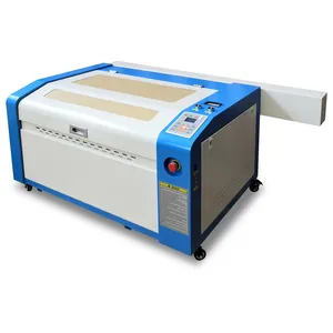 4060 Máquinas de corte a laser 50W 60W 80W 100W CO2 Máquina de gravação a laser de mesa 4060 Madeira Borracha acrílica