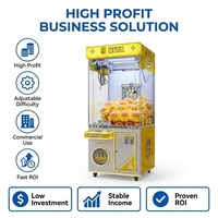 Máquina de Grúa de Peluches Comercial Personalizada con Código QR y Aceptador de Billetes para Negocios de Juegos, Máquina de Juegos de Arcade UL