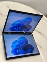Laptop Layar Sentuh Ganda 10.5" Terbaru Intel N100 UHD Graphics 360 °   Notebook Mini Portabel yang Dapat Diubah untuk Bekerja & Belajar