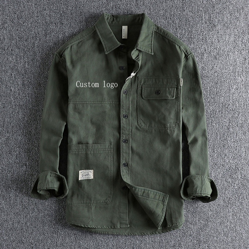 Top Quality Cotton Jungle Camouflage Shirt