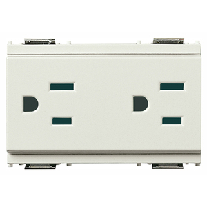 เต้ารับไฟฟ้า Sicury 2P+T15A Usa+Saso สีขาว ขนาด 5.3X3.9X7.6 สำหรับเต้ารับไฟฟ้า - Product Image 1