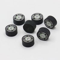 Embout de queue de billard professionnel Kamui Black - Cuir de porc 9 couches - Dureté SS/S/M/H - Code anti-contrefaçon vérifiable