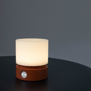 Lampe de chevet LED cylindrique en bois, luminaires décoratifs, lampes de table, cadeaux créatifs pour la décoration intérieure - Product Image 4