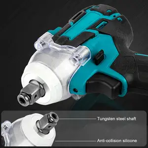 Replacement For Makita 18V Wireless Impact Wrench Power Wrenches For Makita Battery And Charger