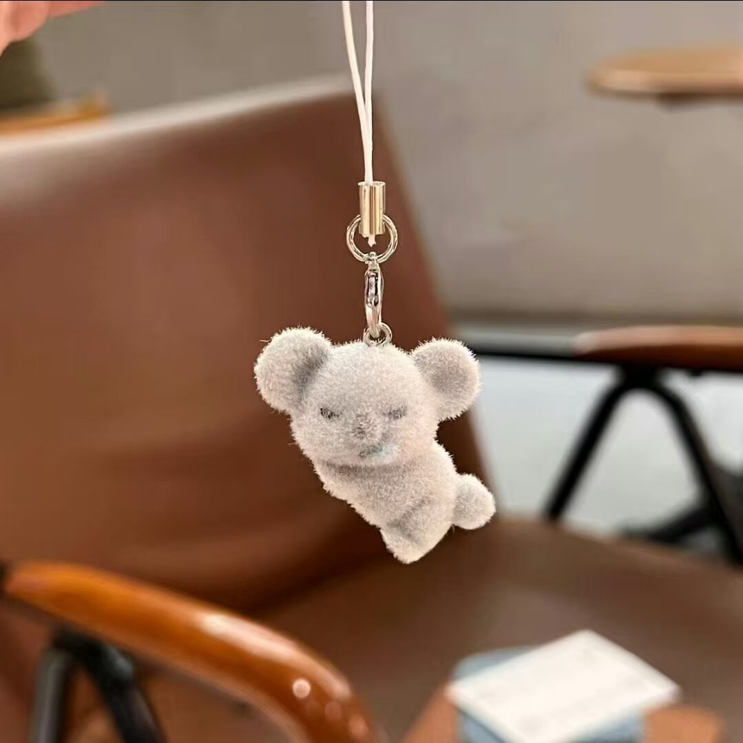 [Flocked Koala] Without spiky hoops and rope