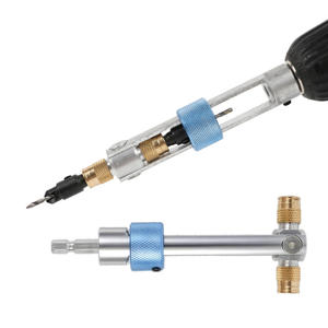 Juego de 20 piezas de brocas avellanadoras de acero de alta velocidad con cabezales de cambio rápido y kit de puntas de destornillador convertibles para comercio transfronterizo - Product Image 2