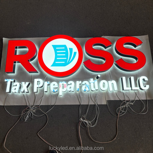 Tùy chỉnh kinh doanh dấu hiệu <span class=keywords><strong>LED</strong></span> signage chữ <span class=keywords><strong>LED</strong></span> 3D Acrylic dấu hiệu cho công ty thương hiệu logo ngoài trời cửa hàng dấu hiệu - Product Image 2