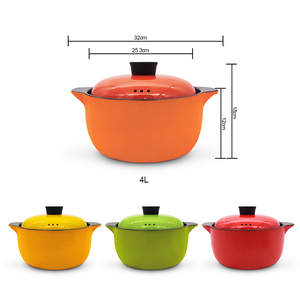 Mini Casserole ronde en grès glacée, en céramique, brillante, vente en gros, - Product Image 6