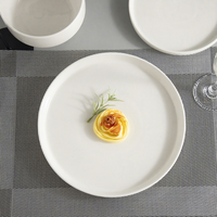 Service de vaisselle de luxe en porcelaine fine (New Bone China) blanc pour hôtels, restaurants et mariages