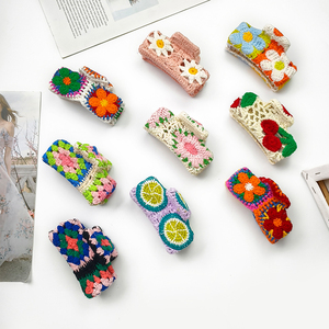 กิ๊บหนีบผมแบบหนีบผมสำหรับงานปาร์ตี้สุดหรูอุปกรณ์เสริมผมถักแบบเรียบง่ายของฝรั่งเศส - Product Image 3