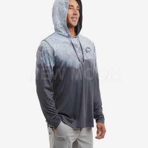 Camiseta Deportiva de Secado Rápido para Actividades al Aire Libre con Capucha y Máscara Facial, Manga Larga, UPF 50+, Ligera, para Pesca, para Hombre - Product Image 6