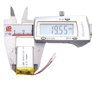 Индивидуальный маленький литий-полимерный аккумулятор Lipo 302030 <span class=keywords><strong>3</strong></span>,7 В 140 мАч для GPS - Product Image 5