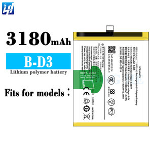 แบตเตอรี่โทรศัพท์มือถือแบบชาร์จได้คุณภาพสูง OEM ใหม่ รุ่น B-D3 X20 สำหรับ vivo <span class=keywords><strong>X20A</strong></span> - Product Image 2