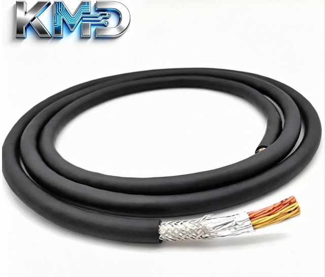 KMD UL2725 600V Copper Multi-core Shielded Cable USB 1P+2C Data/audio 20/22/28 AWG for Energy Storage Systems