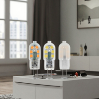 Ampoule LED G4 à intensité variable DC12V / 220V Ra80, lampe en forme de cristal, lampe suspendue, applique murale, ampoule dédiée à l'économie d'énergie