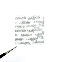 Étiquette adhésive personnalisée 3D Nano Micro Optique, autocollant holographique transparent, écologique, anti-contrefaçon, feuille lenticulaire de marque