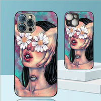 Nouvelles protections intégrales 360 pour téléphones portables, faible MOQ, coque personnalisée en verre trempé pour iPhone 16, étui de protection pour iPhone 17