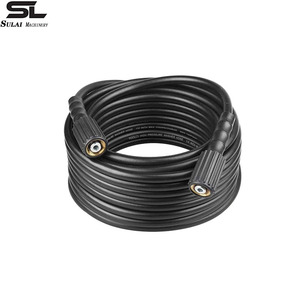Tuyau de nettoyeur haute pression Sulai Machinery 6 mm filetage M22-14, tuyau de lavage de voiture, tuyau en PVC anti-explosion - Product Image 1