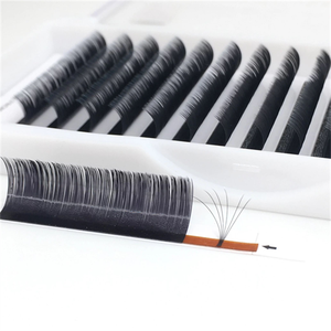 Pestañas de volumen individual Pestañas de volumen de color <span class=keywords><strong>ruso</strong></span> Abanico fácil Volumen esponjoso Extensión de pestañas Extensiones de pestañas de color - Product Image 3