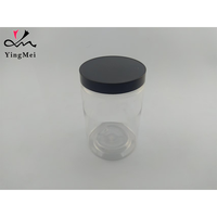 Capsules d'étanchéité en plastique noir pour bocaux et bouteilles, couvercles ronds étanches et sans danger pour les aliments avec options de taille personnalisées pour l'emballage