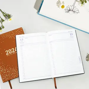 个性化定制印刷A5日记精装装饰议程日常笔记本规划日记